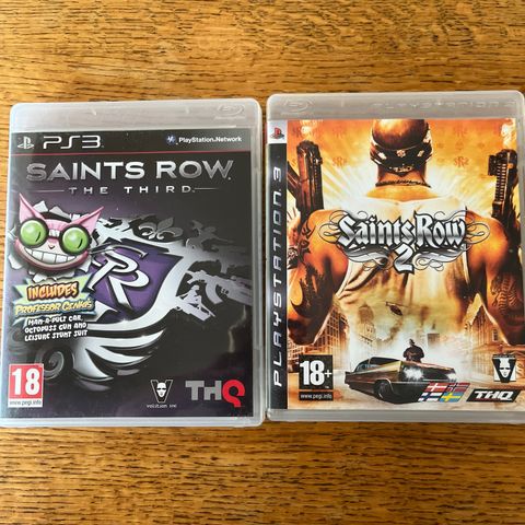 ps3 spill SAINT ROW 2 / 3 professor Genki’s