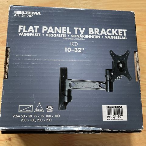 flat panel tv bracket , veggfeste