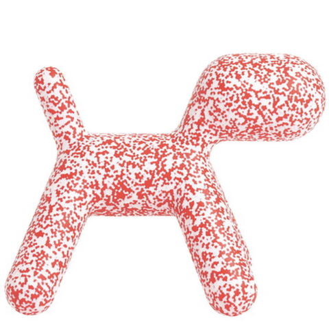 Puppy, L, Christmas edition 2022, red - white (MAGIS)