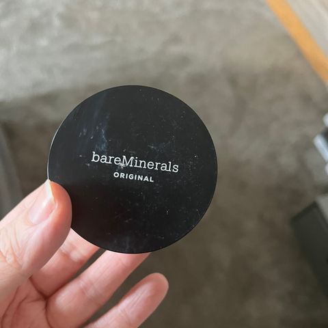 Bare minerals pudder