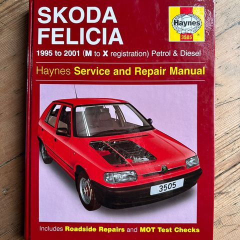 SKODA FELICIA 1995-2001 / Haynes manual