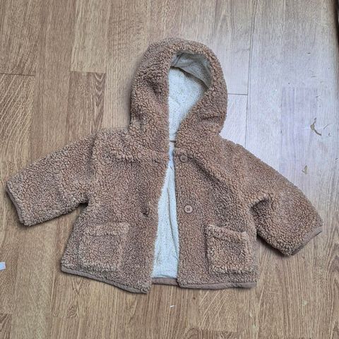 Zara teddy jakke str 62