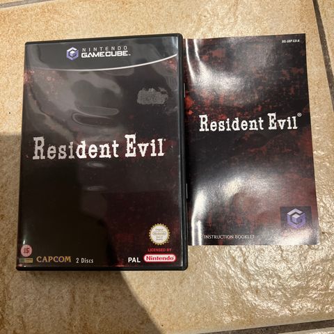 Resident Evil - Nintendo Gamecube 2 disk