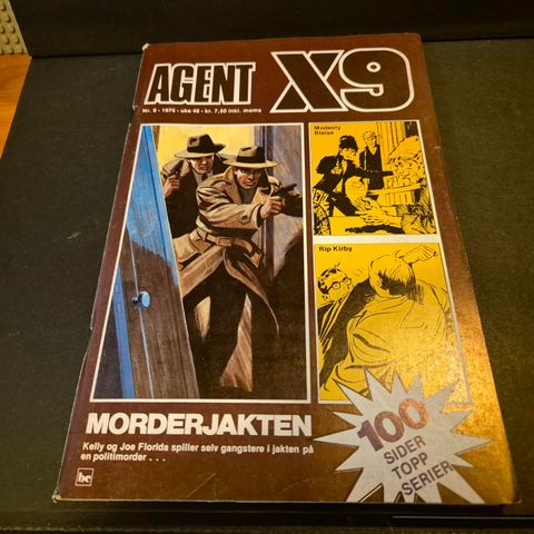 Agent X9 nummer 7. 1975.