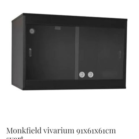 Helt nytt Monkfield Vivarium 91x61x61 cm