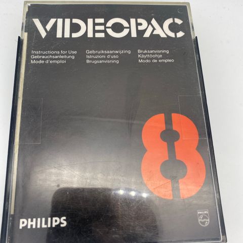 Philips videopac nr 8 selges