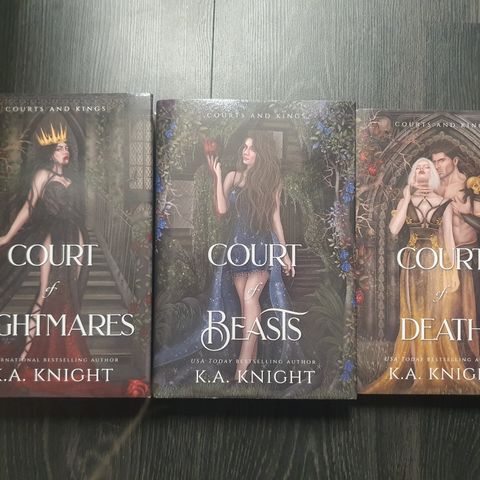 Courts & Kings (Court of Nightmares) series by K.A. Knight Dark RH