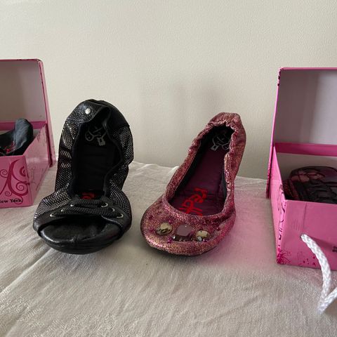 Sammenleggbare sko dame