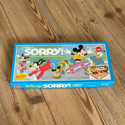Disney SORRY ! (1992) - Et gøyalt og annerledes LUDO-spill
