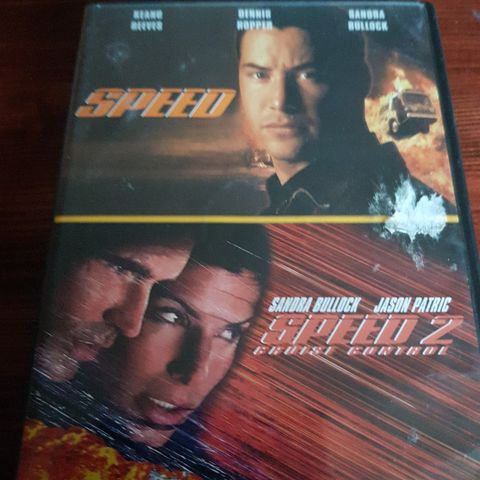 Speed 1 og 2 med Keanu Reeves og Sandra Bullock