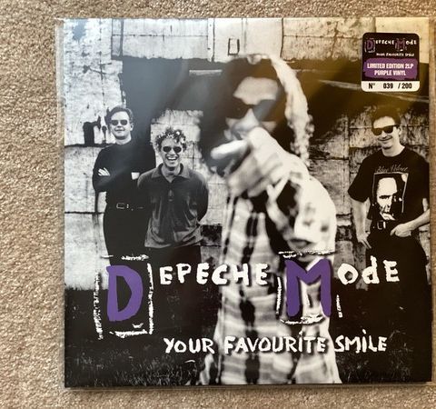 Depeche Mode - Your favorite smile - 2LP Live 1994 Limitert