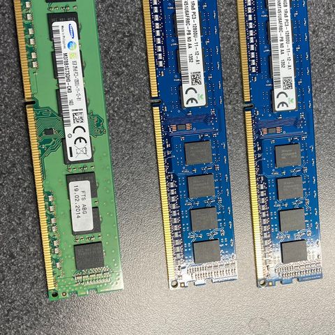 DDR3 RAM kort