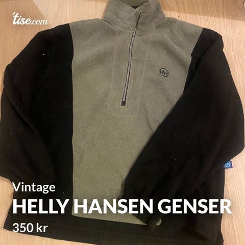 Vintage Helly Hansen fleecegenser