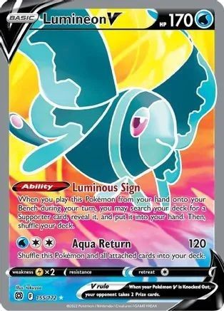 Lumineon V - 155/172 - Full Art