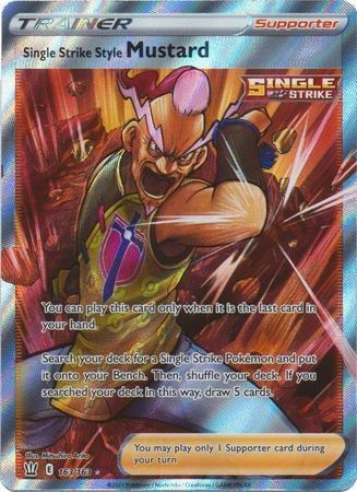 Single Strike Style Mustard - 163/163 - Full Art