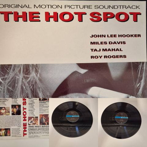 THE HOT SPOT "ORIGINAL MOTION PICTURE SOUNDTRACK " 1990