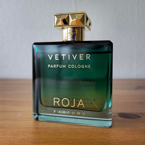 Roja Parfums, Vetiver Parfum Cologne dekanter