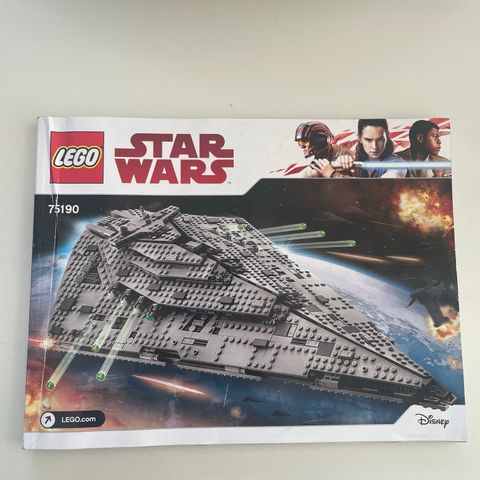 Lego Star Wars First Order Star Destroyer