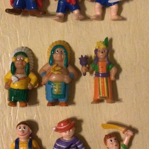 Pirater pvc figurer fra SOMA 1991