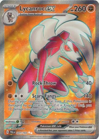 Lycanroc ex - 241/193 - Full Art