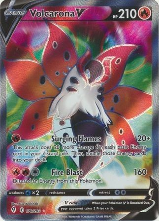 Volcarona V - 170/203 - Full Art