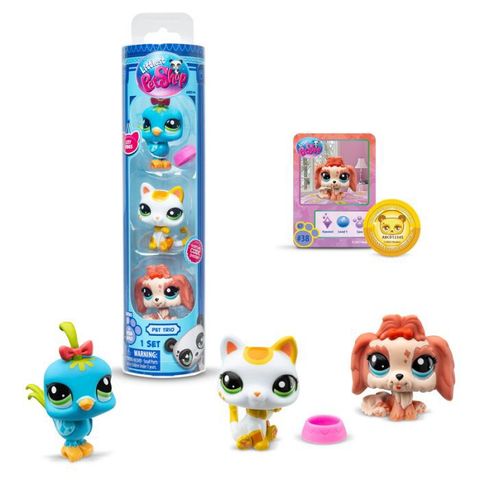 Littlest pet shop trio