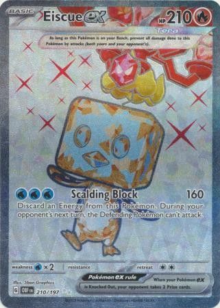 Eiscue ex - 210/197 - Full Art