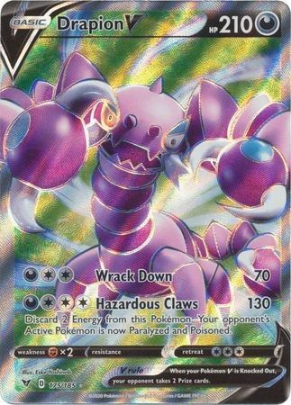 Drapion V - 175/185 - Full Art