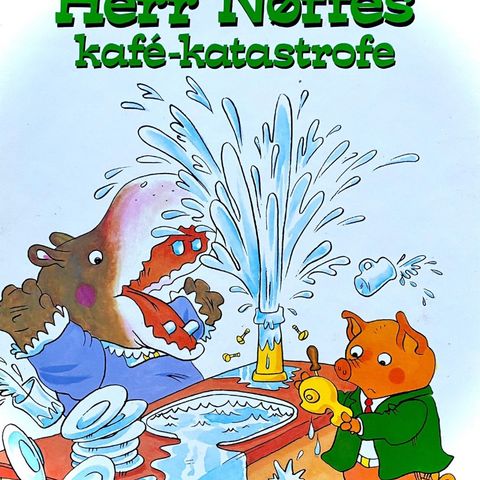 Herr Nøffes kafé-katastrofe. Barnebøker Richard Scarry