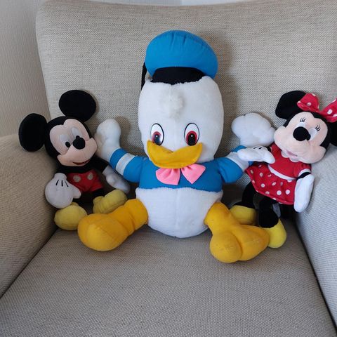 Donald, Mikke og Minnie  Mus