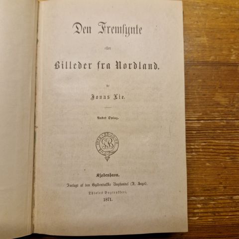 Jonas Lie. 1871: Den fremsynte eller billeder fra Nordland