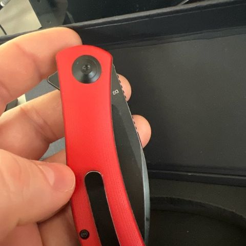 Trollsky Knives Mandu Red G10 NY