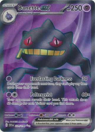 Banette ex - 229/198 - Full Art