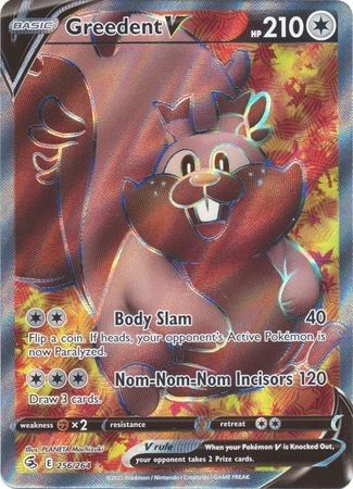 Greedent V - 256/264 - Full Art