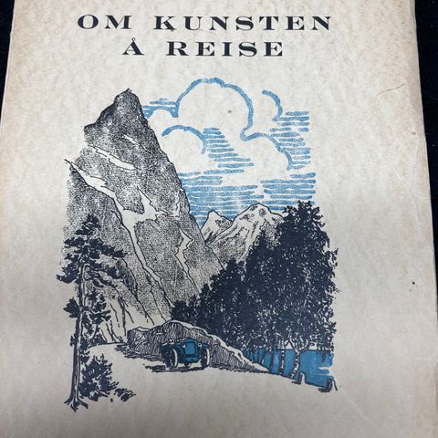 Kunsten og reise. Fra 1927