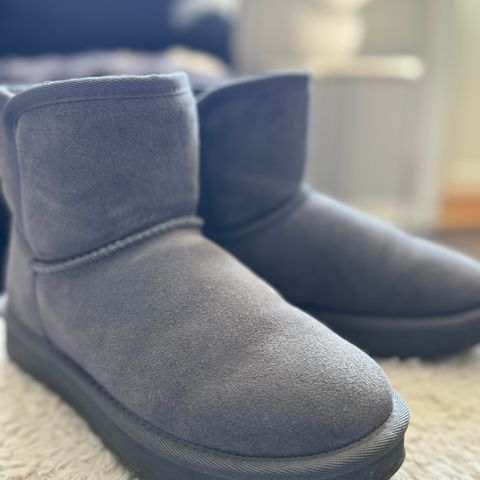vinter boots grå