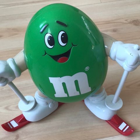 m&m’s ski dispenser fra 1991