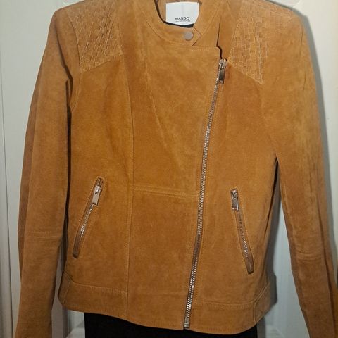 leather Mango jacket ❤️