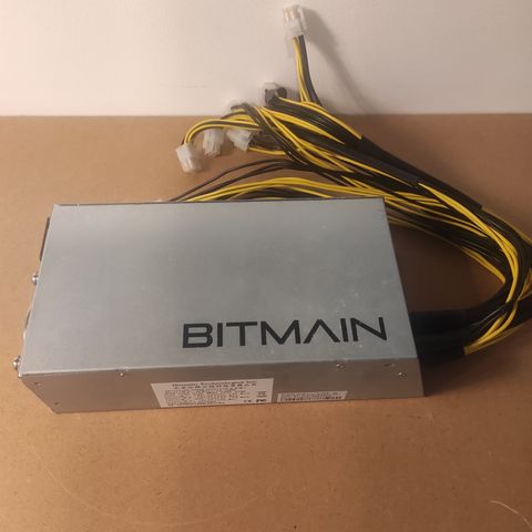 Bitmain Antminer APW3++ PSU - Strømforsyning (PSU) til mining av kryptovaluta