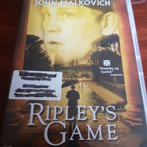 Ripley''s Game med John Malkovicj