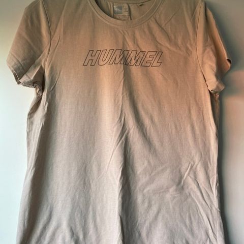 Hummel t skjorte dame beige