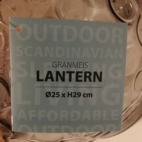 Lykt/lanterne