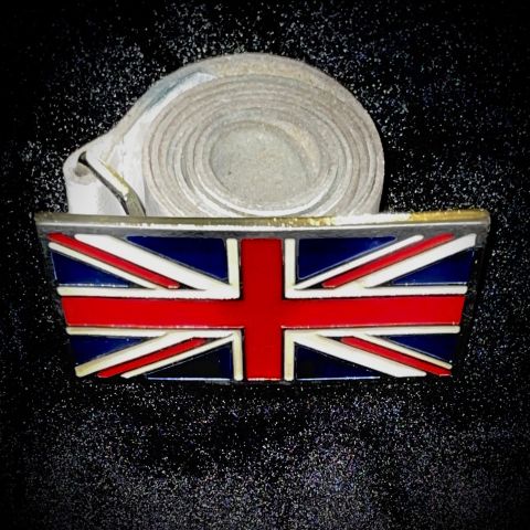 «UNION JACK» BELTE + SPENNE