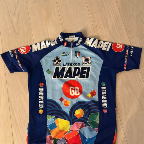 sykkeltrøya Mapei (M)