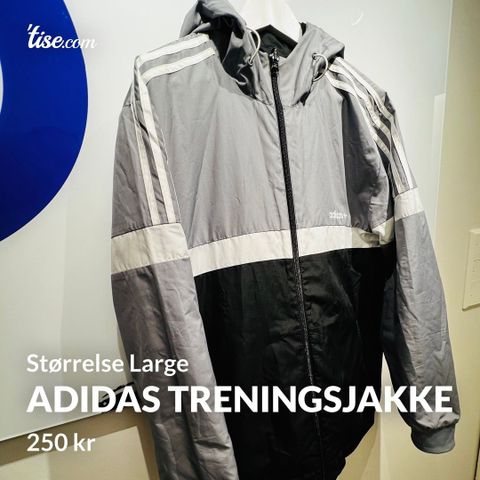 Adidas treningsjakke