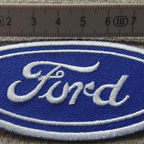 Ford logo tøymerke selges