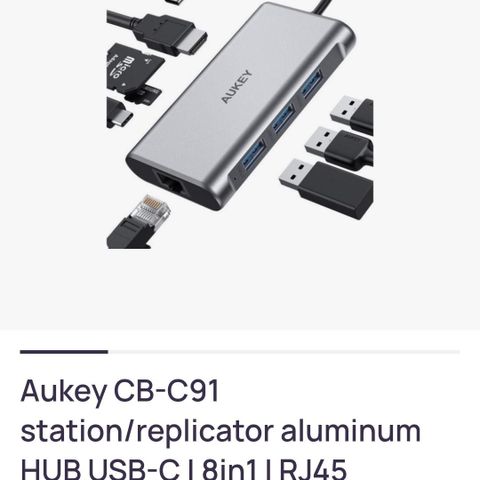 AUKEY
Link PD Pro USB-C Hub