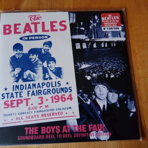 The Beatles - The Boys at the Fair ( Indianapolis 1964 Soundboard) LP