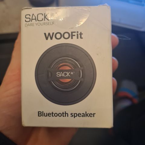 WOOFit (SACK it) bluethooth høytaler