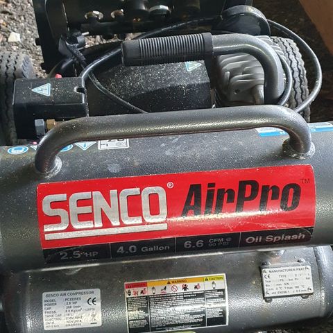 SENCO KOMPRESSOR PC2225 2,5HK, 16L